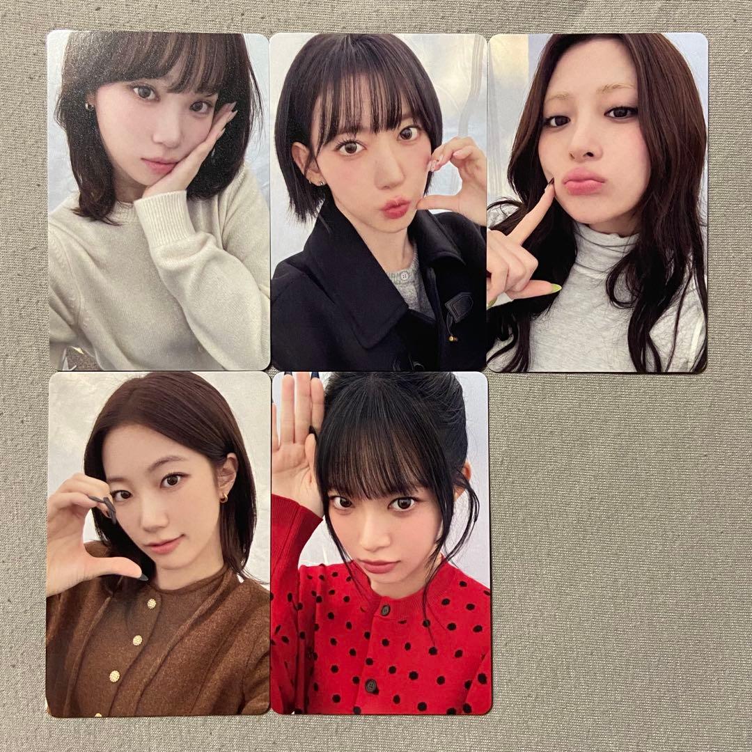 タレントカード LE SSERAFIM SPAGHETTI ECHE TD UMS LD