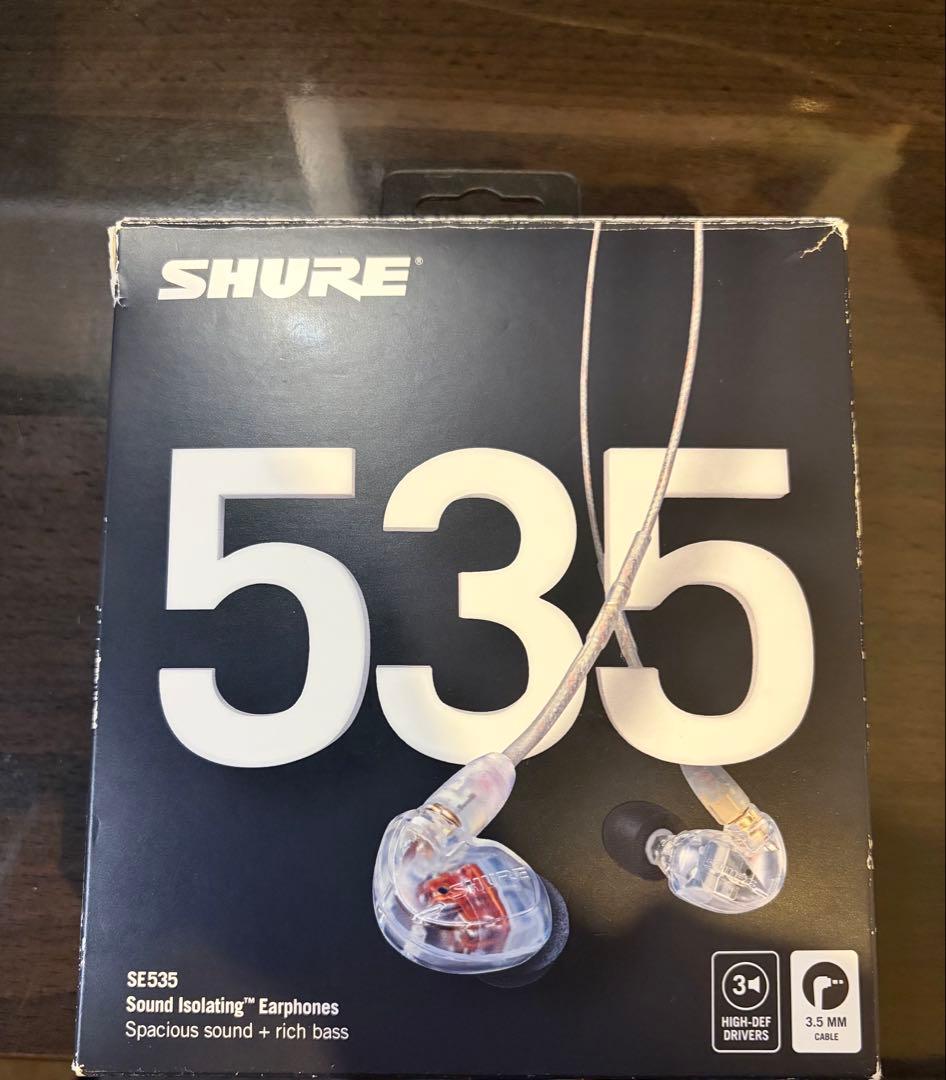 shure SE425 (外箱のみSE535)