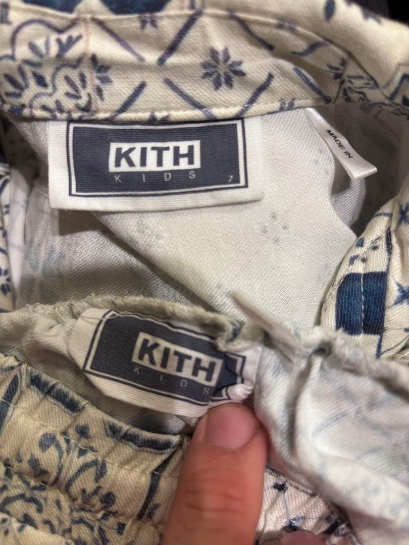 KITH kids 7T セットアップ　バンダナ柄 キース　キッズ　130