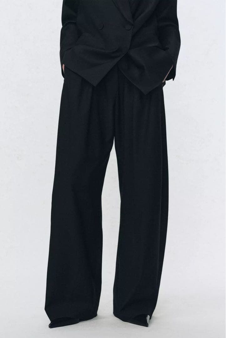 SOSHIOTSUKI X ZARA ウールダーツパンツ L