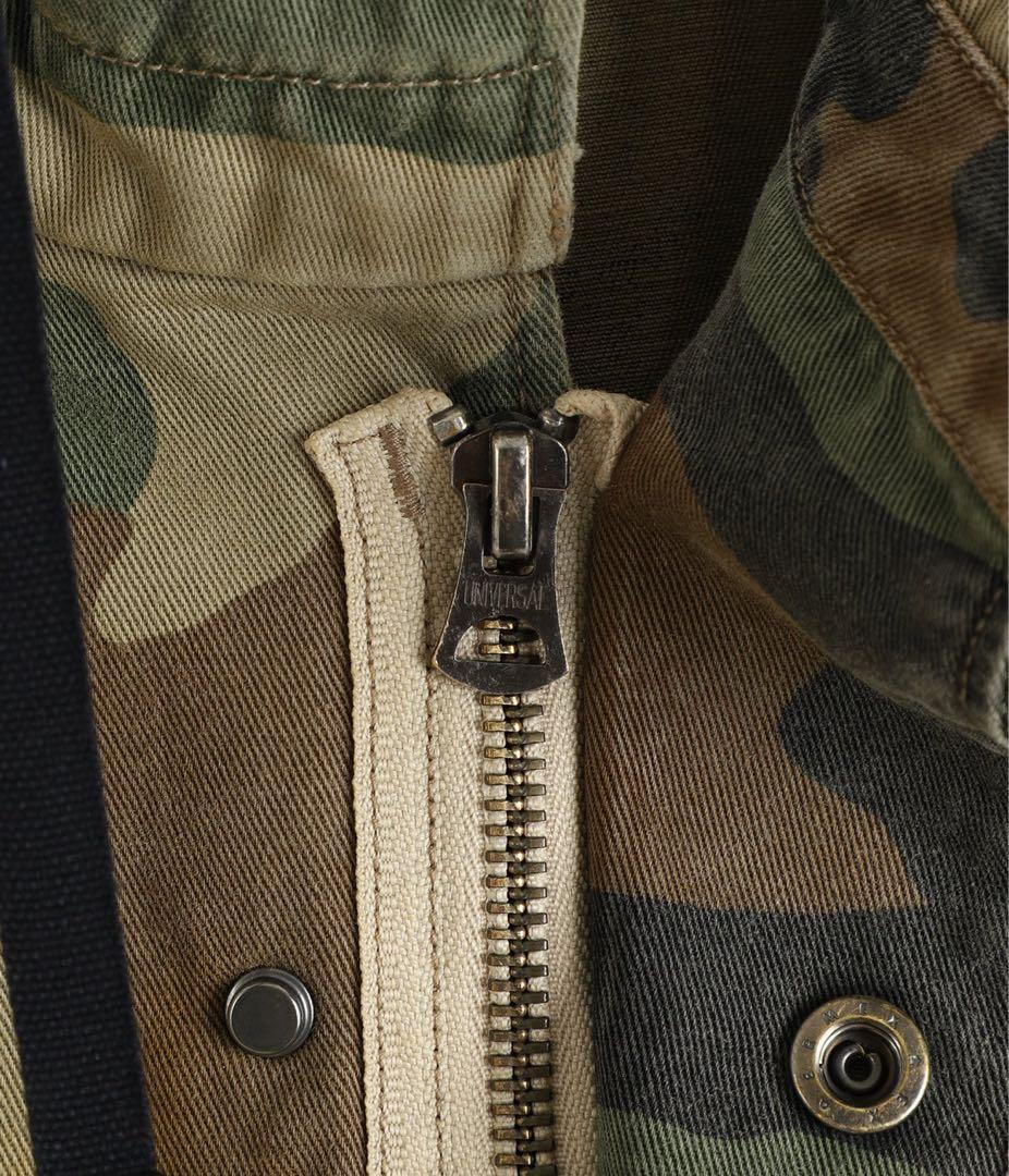 j*y様 25aw ANCELLM CAMO ZIPUP HOODIE