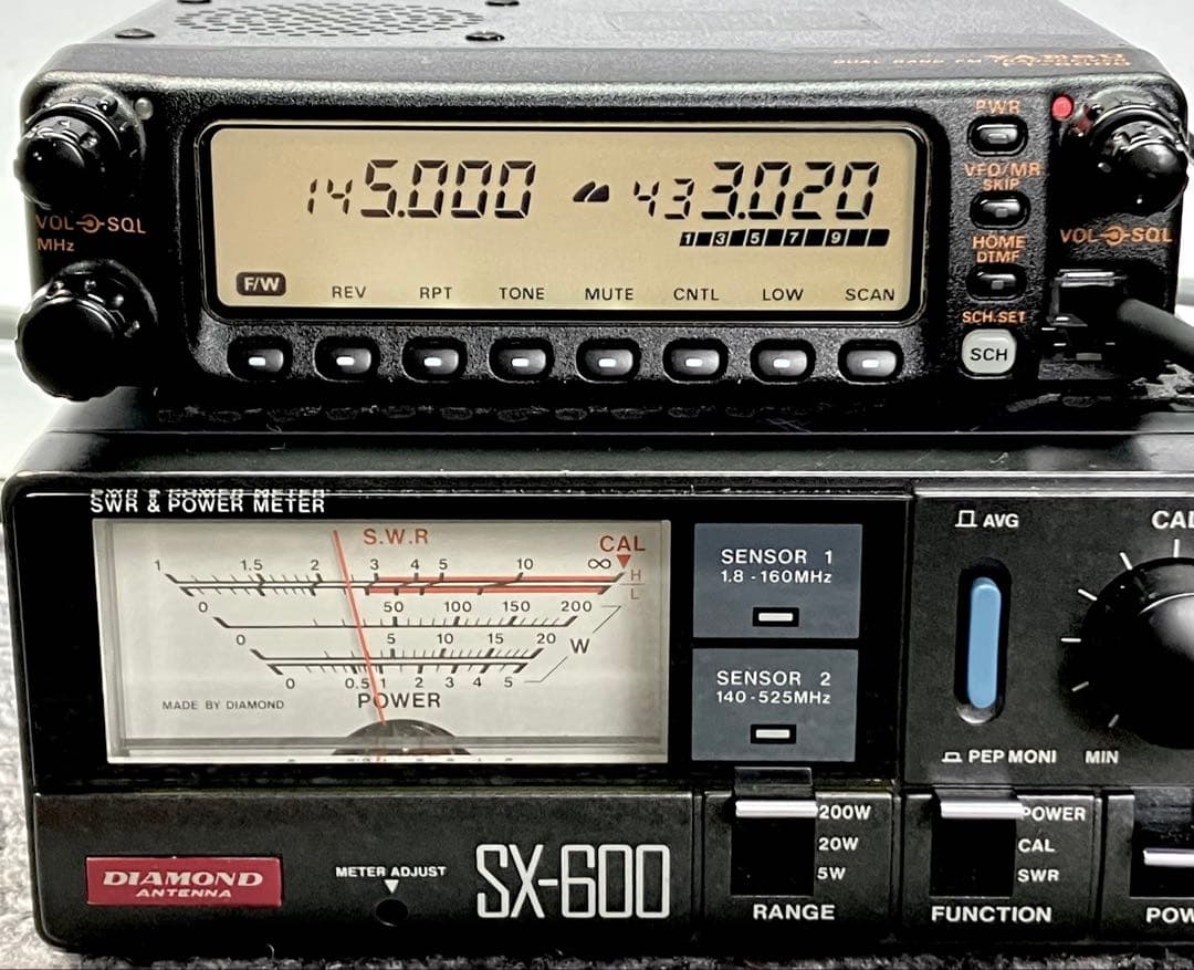 ヤエス FT-8000 20w アマチュア無線機