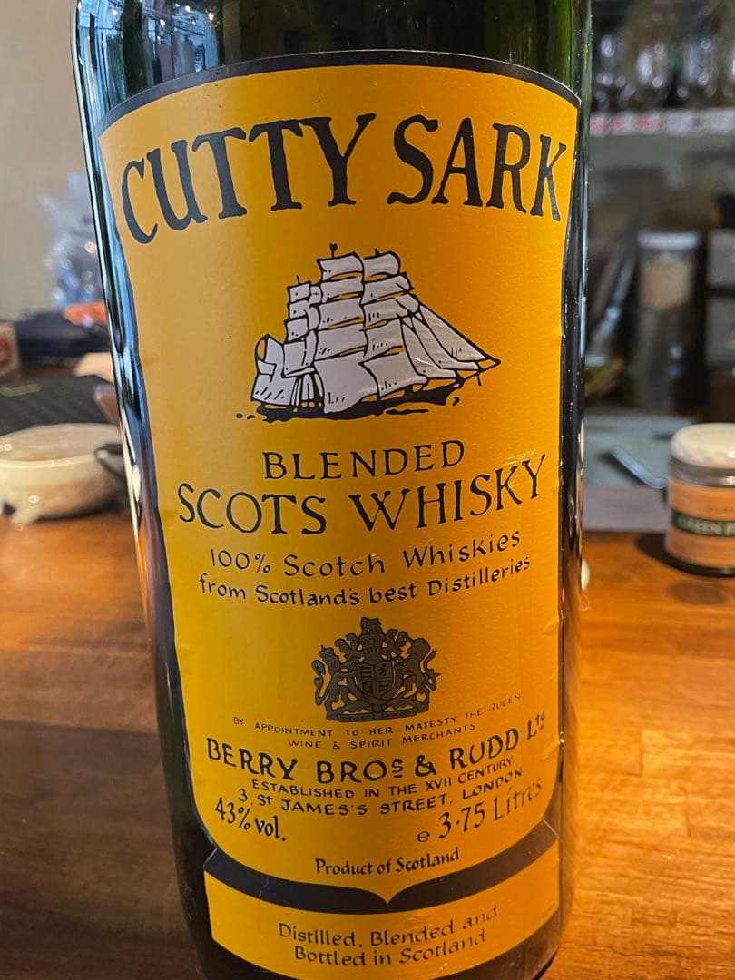 【超激レア】古酒カティサーク3750ml