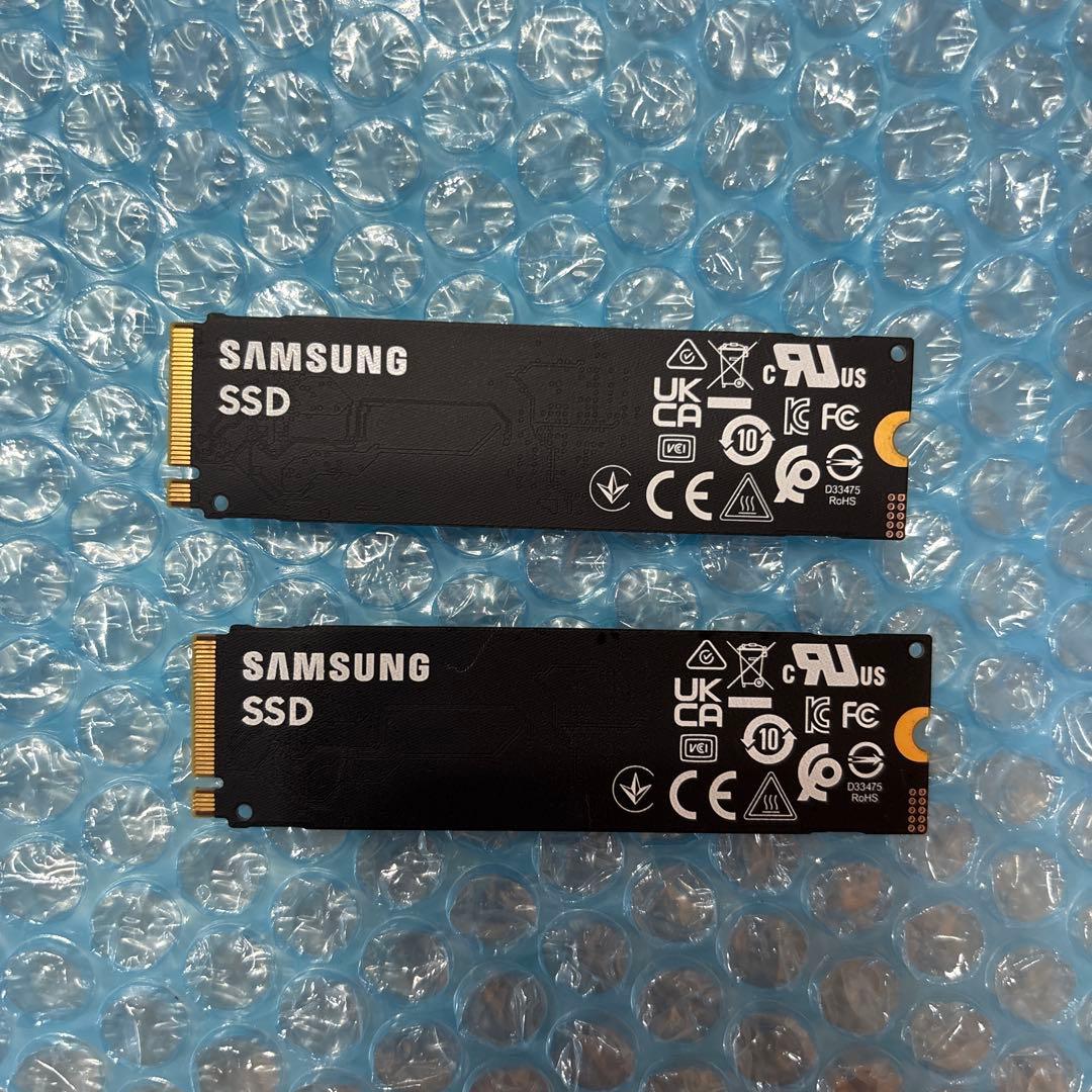 ②SAMSUNG MZVL4256HBJD 256GB 2本セット 未使用に近い
