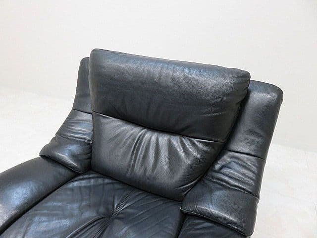 カリモク 「ディレトーレ」 本革1人掛けソファ 　1Pソファ/パーソナルチェア