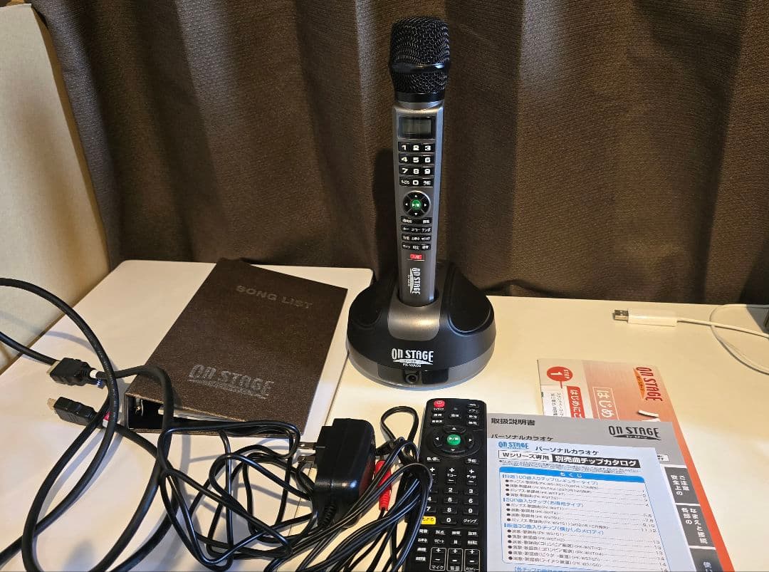 オン・ステージ パーソナルカラオケ PK-WA05　家庭用本格カラオケマシン
