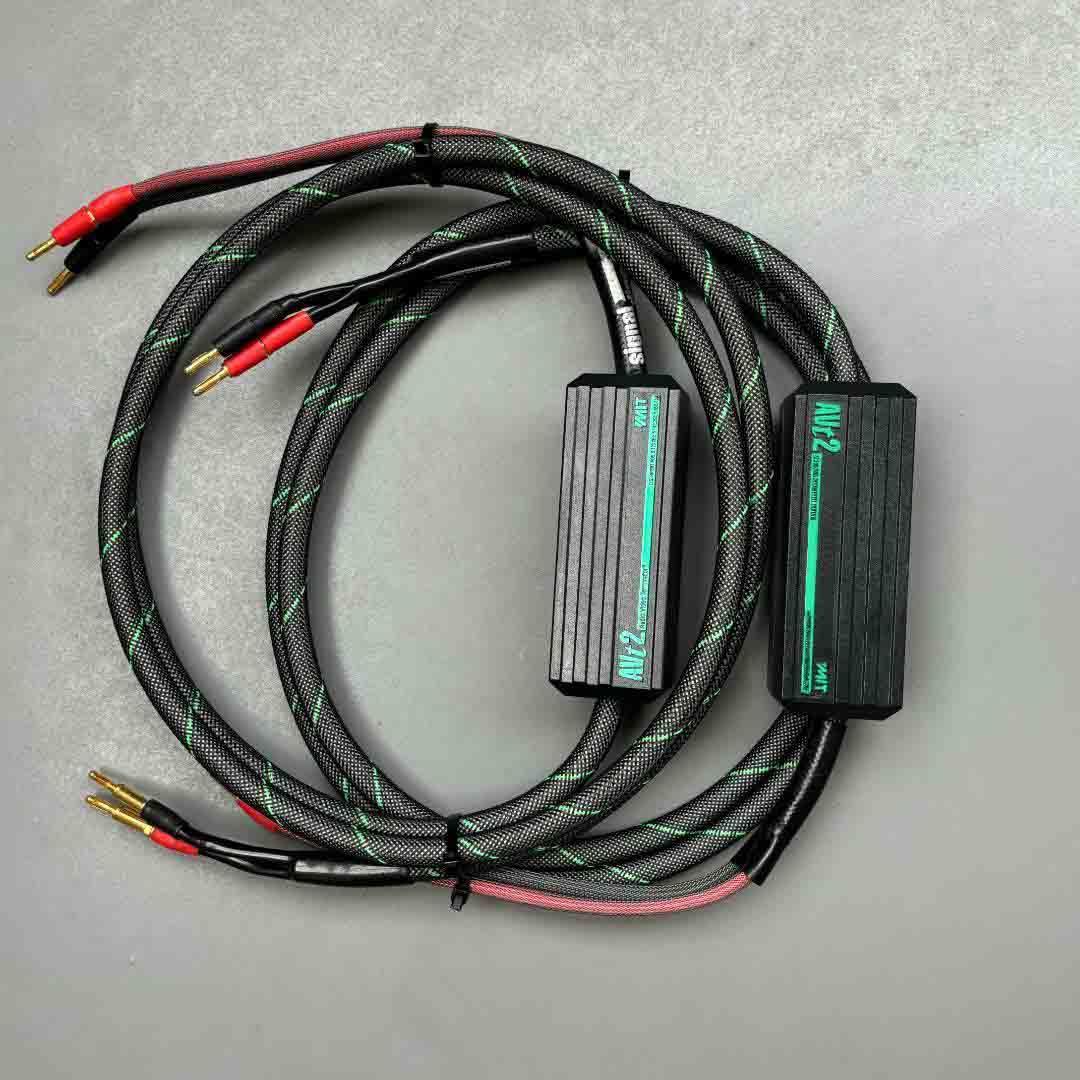 ▲MIT AVt 2 スピーカーケーブル 2本 ２,４ｍ　定価:105,900円