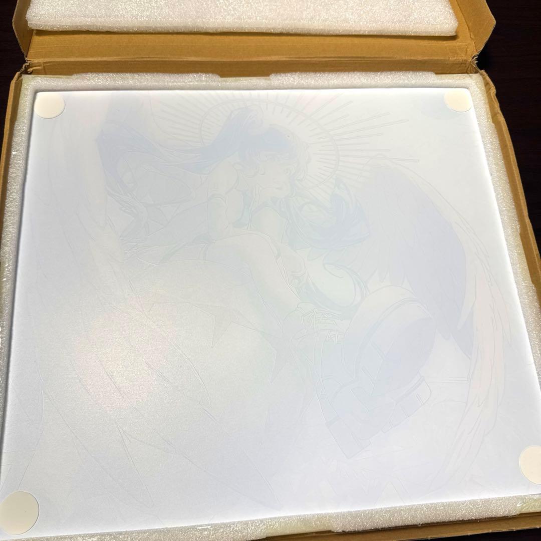 初音ミク 天使ミク ゲーミングガラスマウスパッド コントロールタイプ