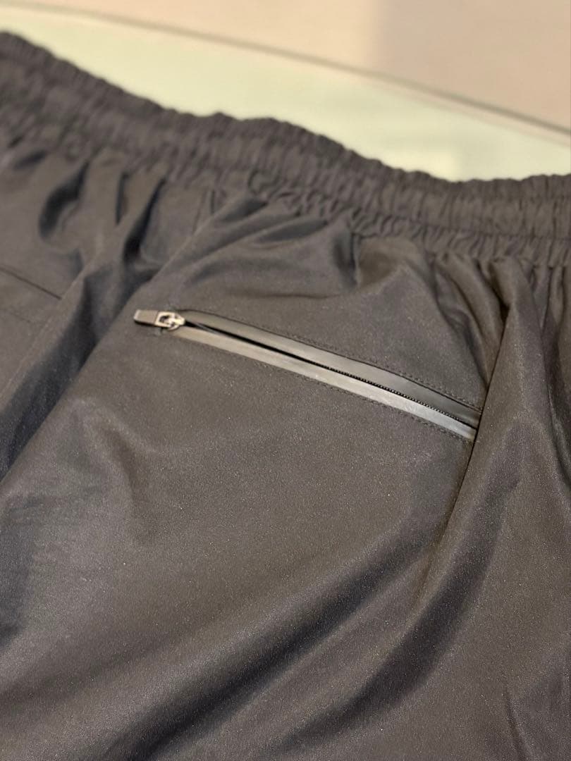 最終価格希少FR2 ブラックナイロンパンツ　Lサイズ