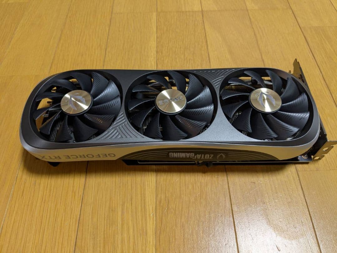 グラフィックボード・グラボ・ビデオカード ZOTAC GAMING GeForce RTX 4070 Ti Trinity