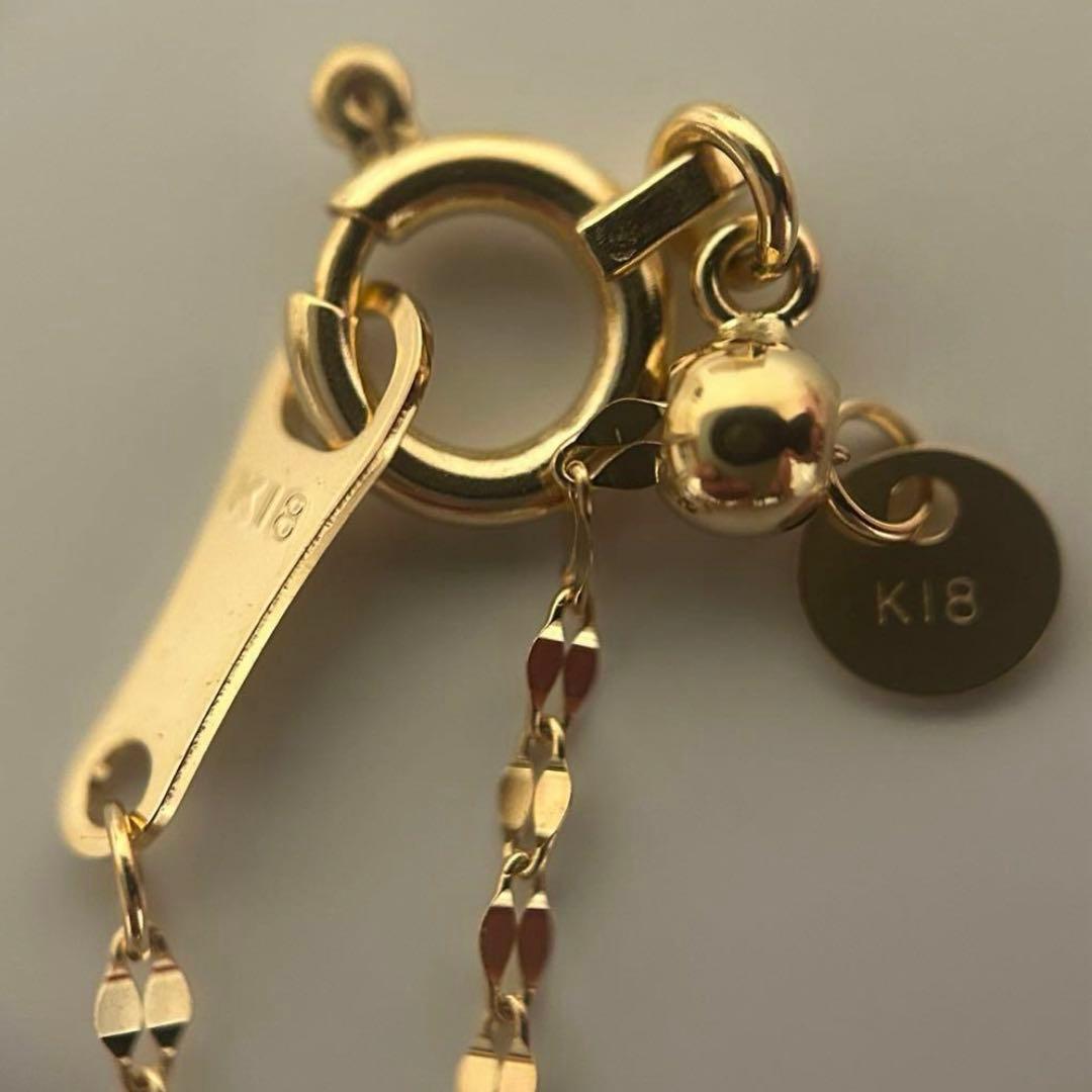 大特価！！早いもの勝ち！新品 18金 K18 ネックレス 45cm アジャスター