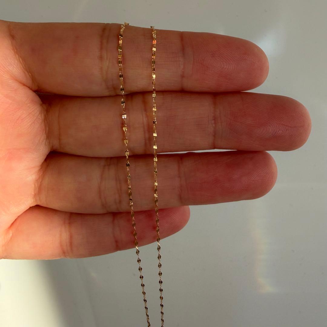 大特価！！早いもの勝ち！新品 18金 K18 ネックレス 45cm アジャスター