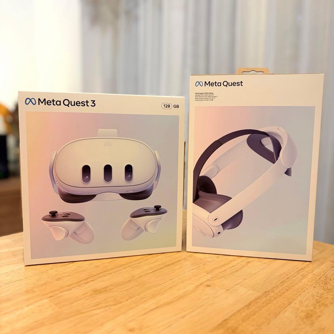  quest 3 128GB Eliteストラップ付き