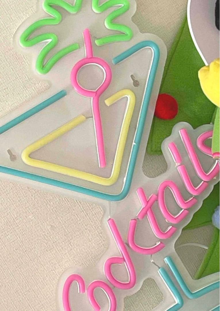 ネオンサイン ネオンライト ネオン看板 LED カクテル cocktail