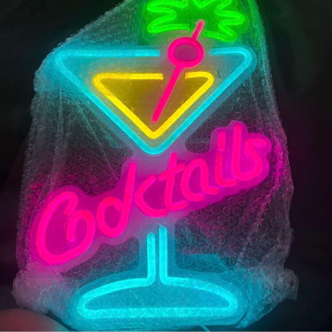 ネオンサイン ネオンライト ネオン看板 LED カクテル cocktail