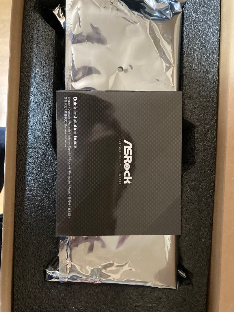 グラフィックボード・グラボ・ビデオカード ASROCK RX9070xt steel legend Dark