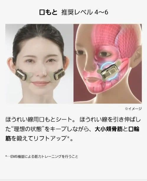 YAMANデザインリフトモア本体＆ストレッチフィットシート各6セット目元&口元