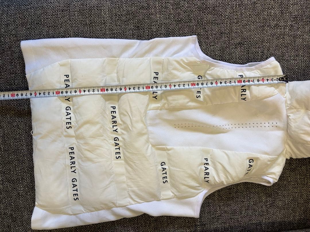 MJ PEARLY GATES フード付きダウンベスト