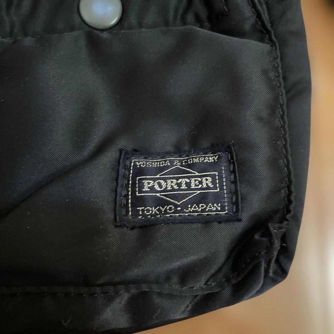 PORTER ブラック ショルダーバッグ