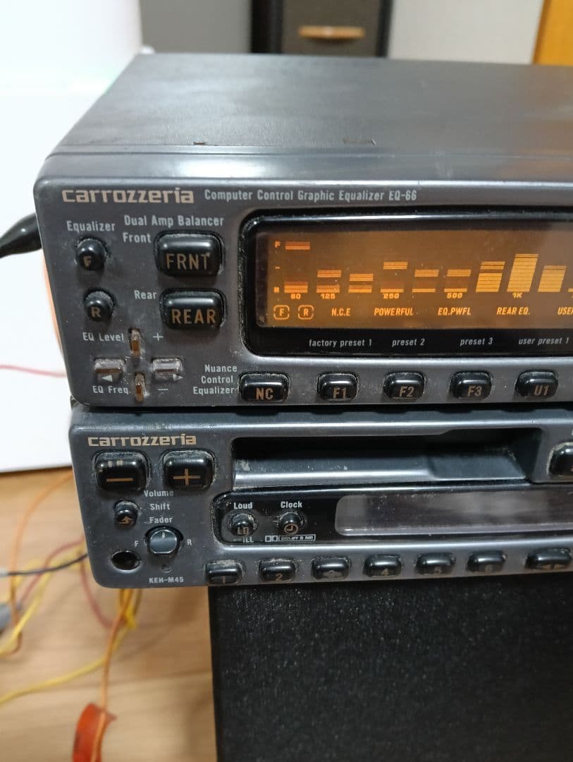 カロッツェリア　カセットデッキ　KEH-M45　イコライザー　EQ-66