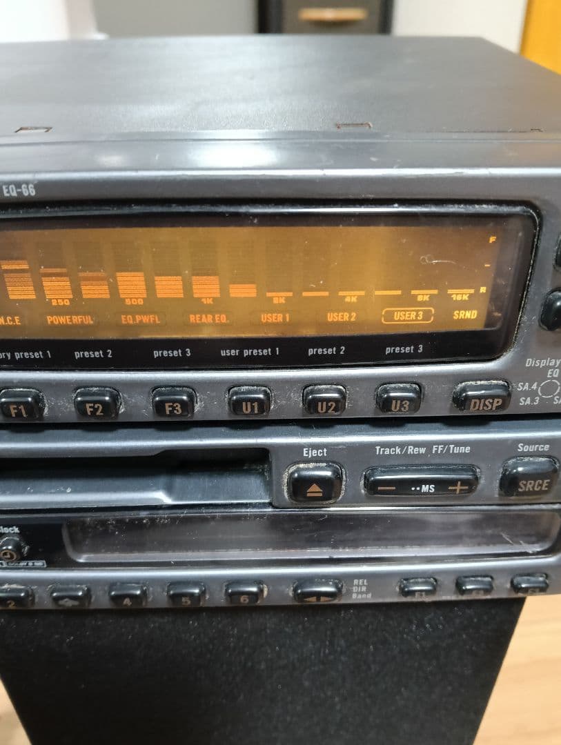 カロッツェリア　カセットデッキ　KEH-M45　イコライザー　EQ-66