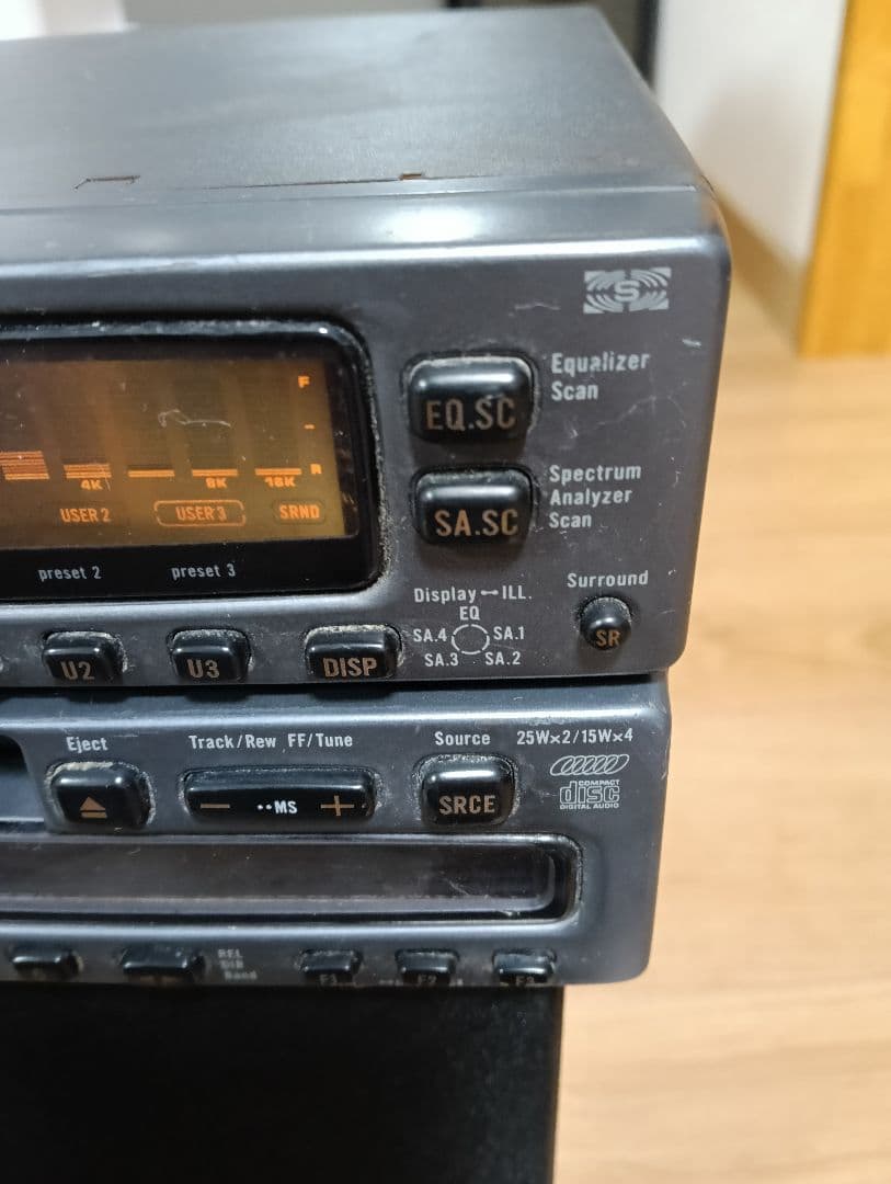 カロッツェリア　カセットデッキ　KEH-M45　イコライザー　EQ-66