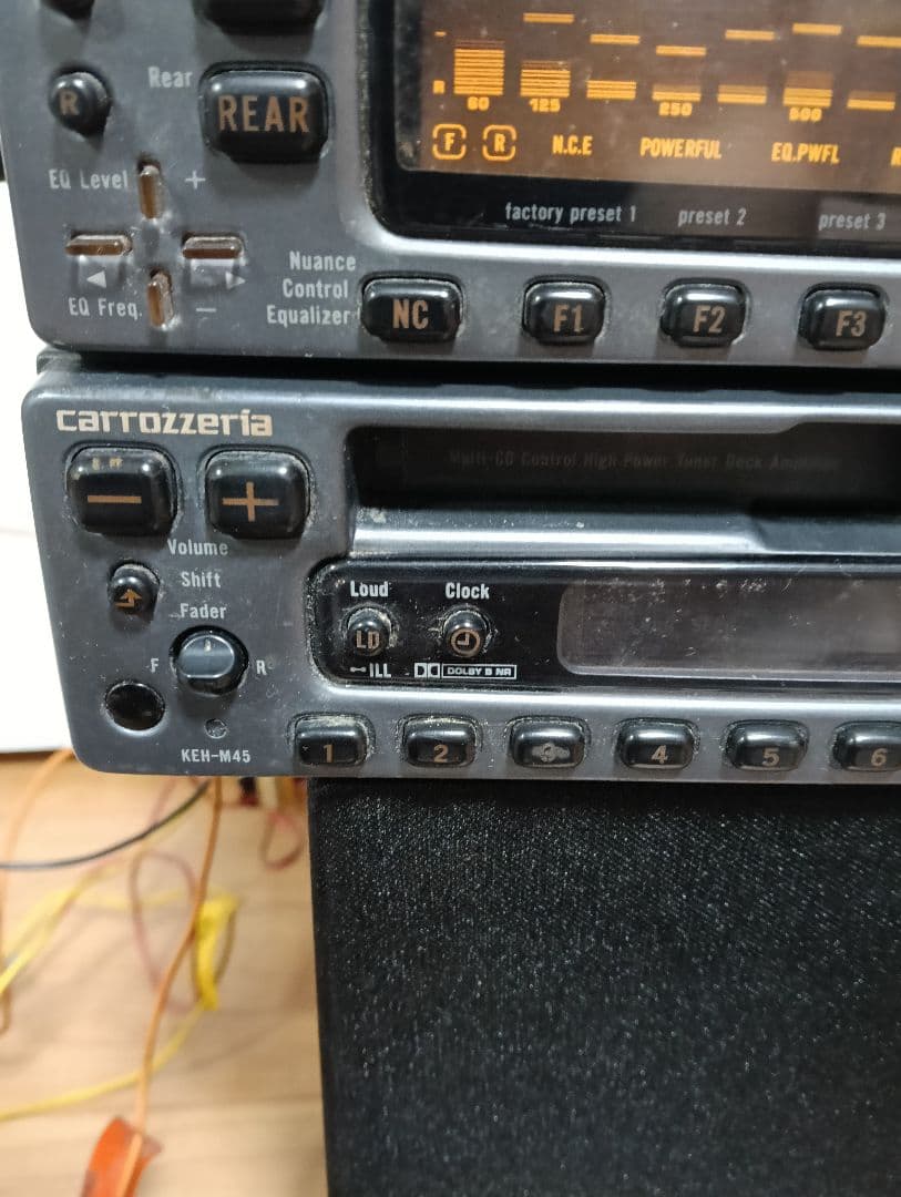 カロッツェリア　カセットデッキ　KEH-M45　イコライザー　EQ-66