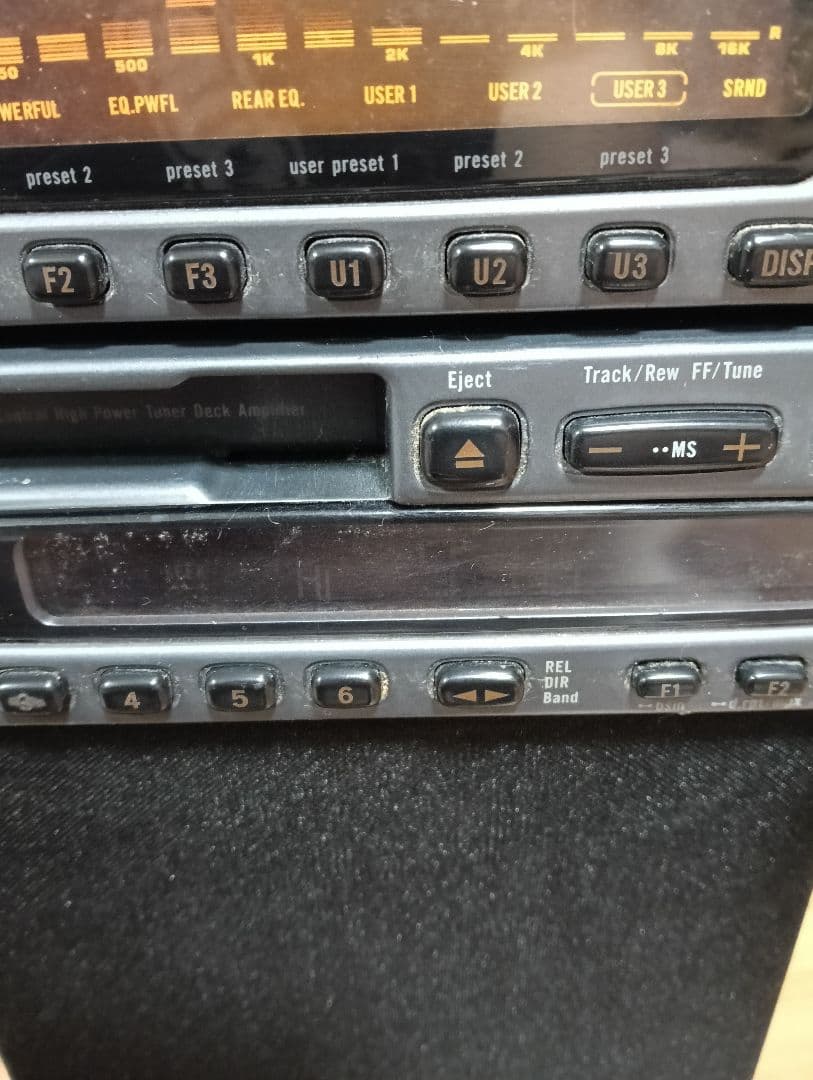 カロッツェリア　カセットデッキ　KEH-M45　イコライザー　EQ-66