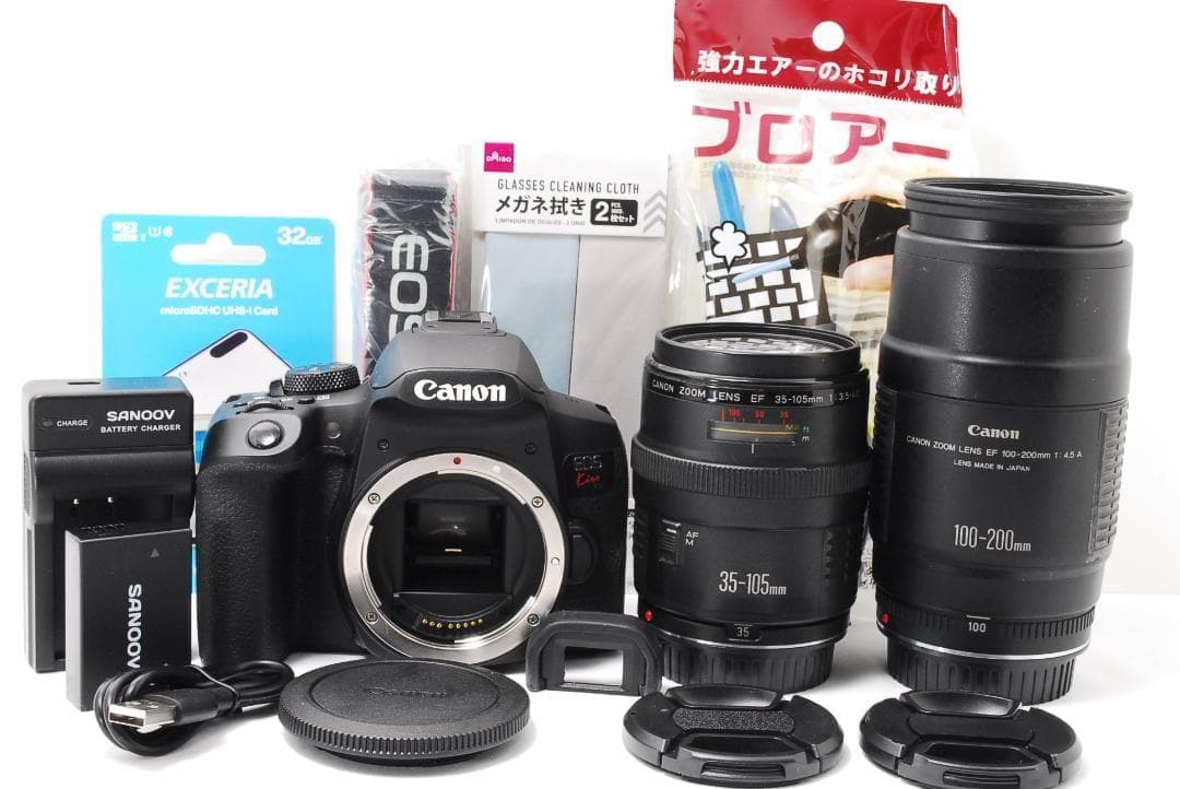 Canon EOS kiss x10i ダブルレンズセット 最新機種で高性能♪