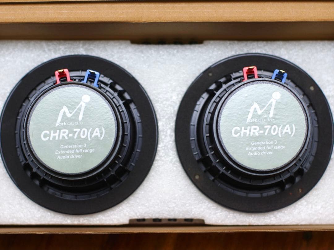 MarkAudio CHR-70 (gen.3) 10cmフルレンジスピーカー
