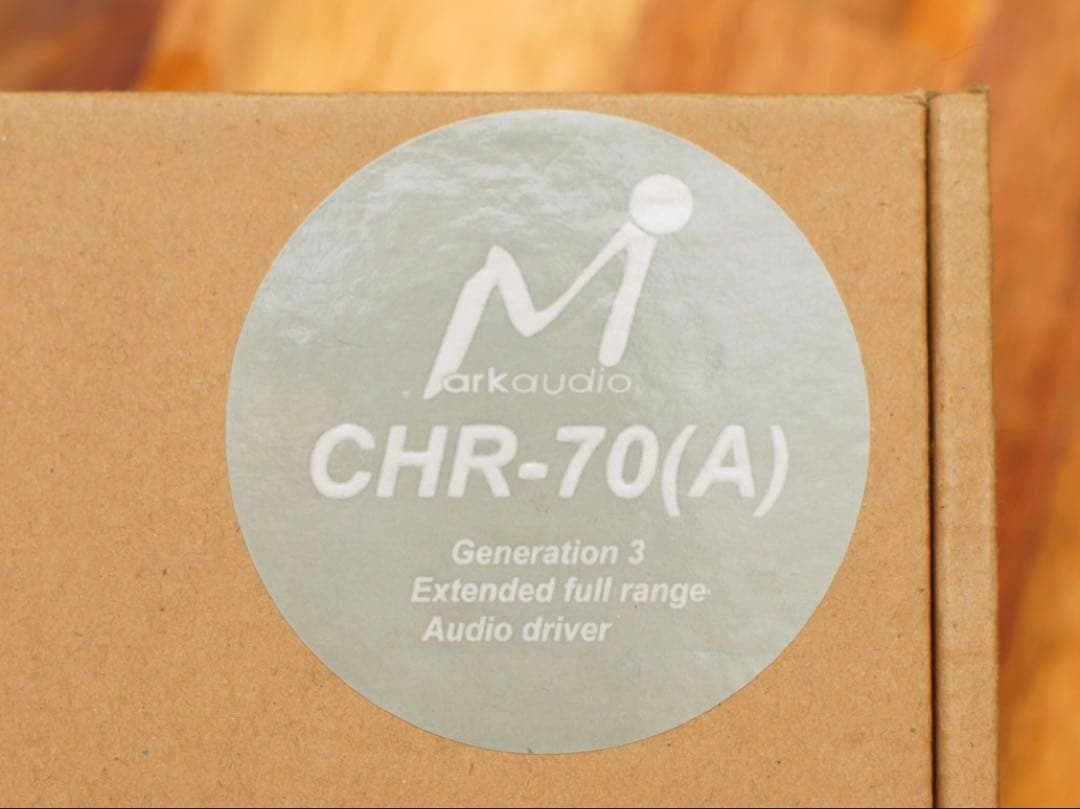 MarkAudio CHR-70 (gen.3) 10cmフルレンジスピーカー