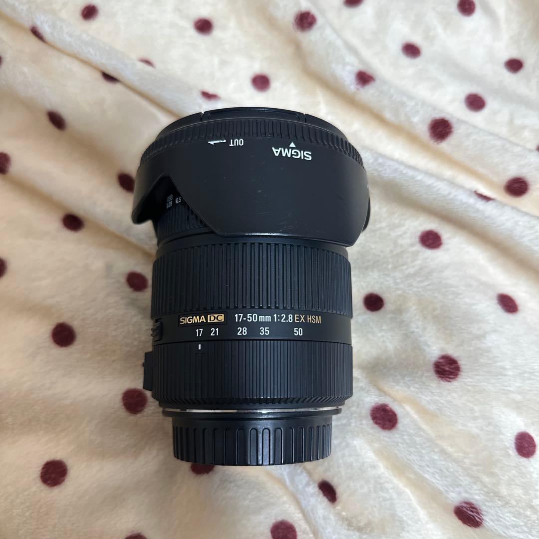 レンズ(ズーム) SIGMA 17-50mm F2.8 EX DC HSM
