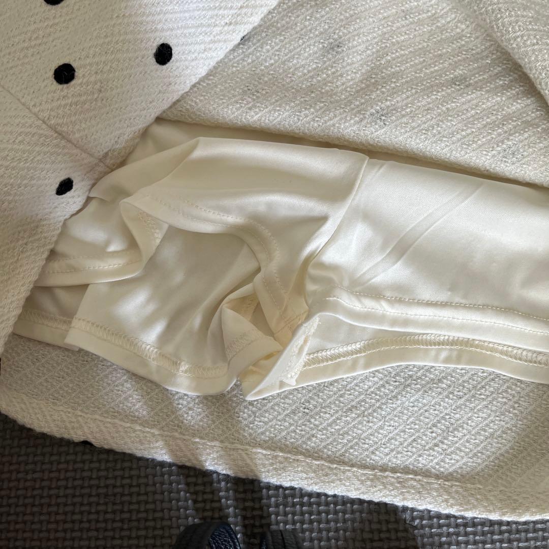 Darichスカートドット、新品未使用、白