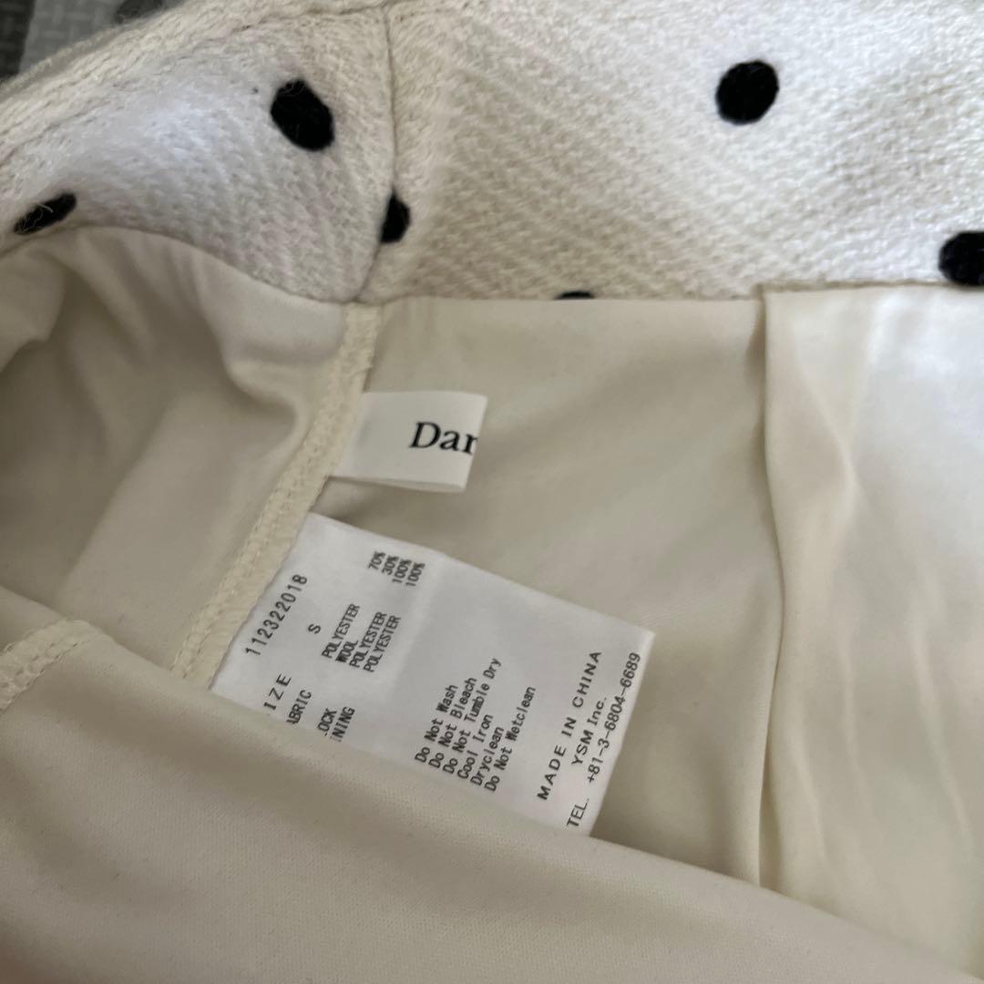 Darichスカートドット、新品未使用、白