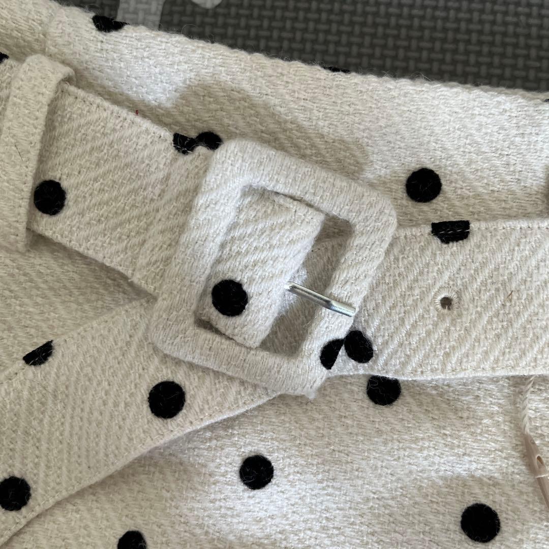 Darichスカートドット、新品未使用、白