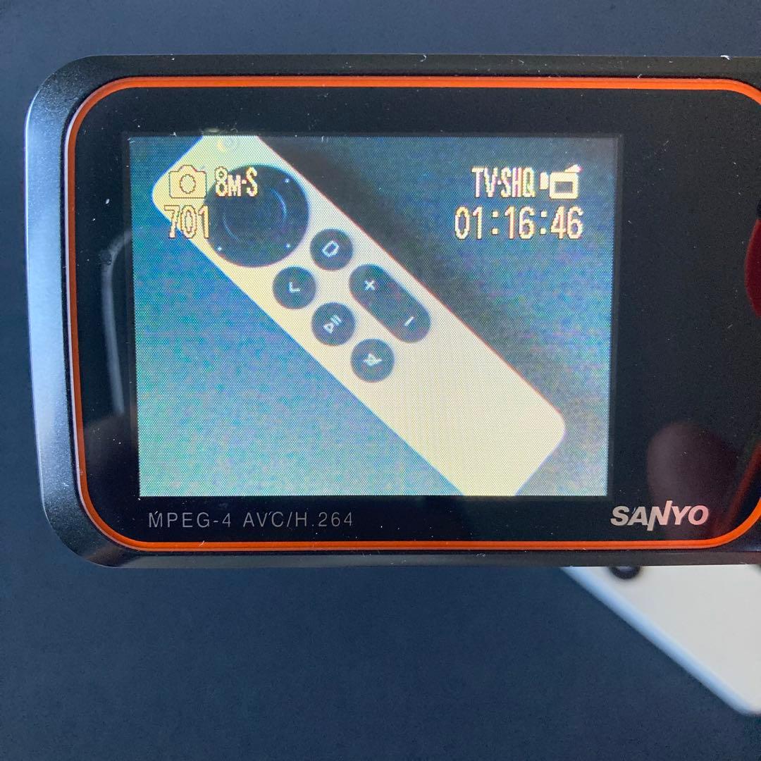 SANYO Xacti DMX-CA8 オレンジ コンデジ ムービーカメラ