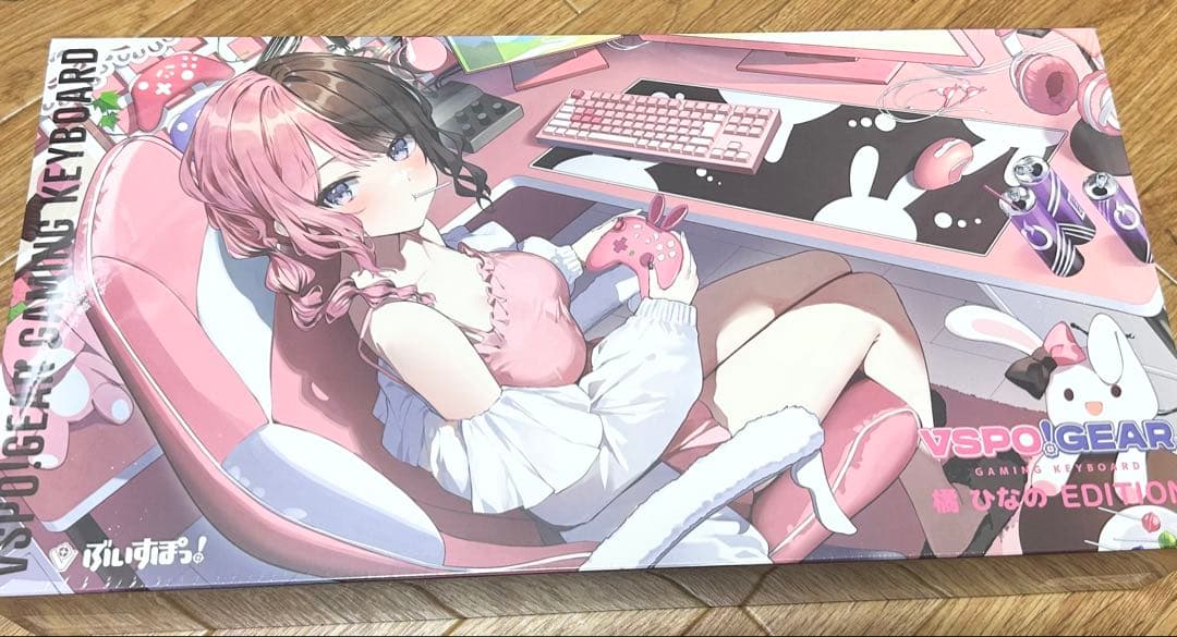 VSPO! GEAR ゲーミングキーボード 橘ひなの ぶいすぽっ!