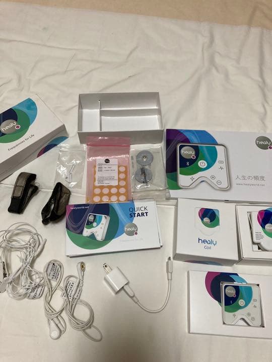 healy ピンクアプリ　ブルーアプリ使えます！更に無線で使えるコイル付き