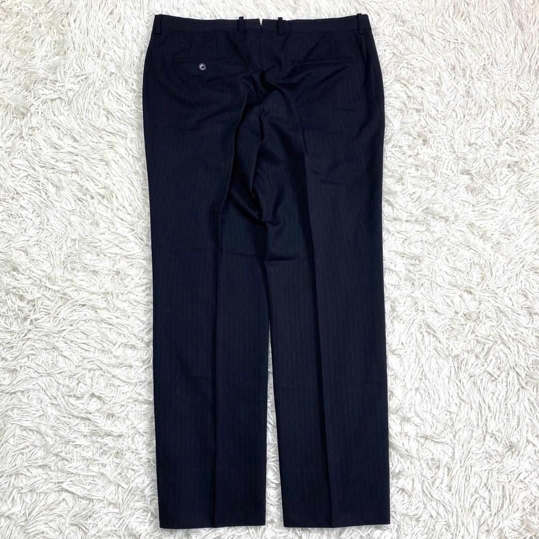 美品✨大きいサイズ ザスーツカンパニー 3ピース セットアップスーツ 紺　XL