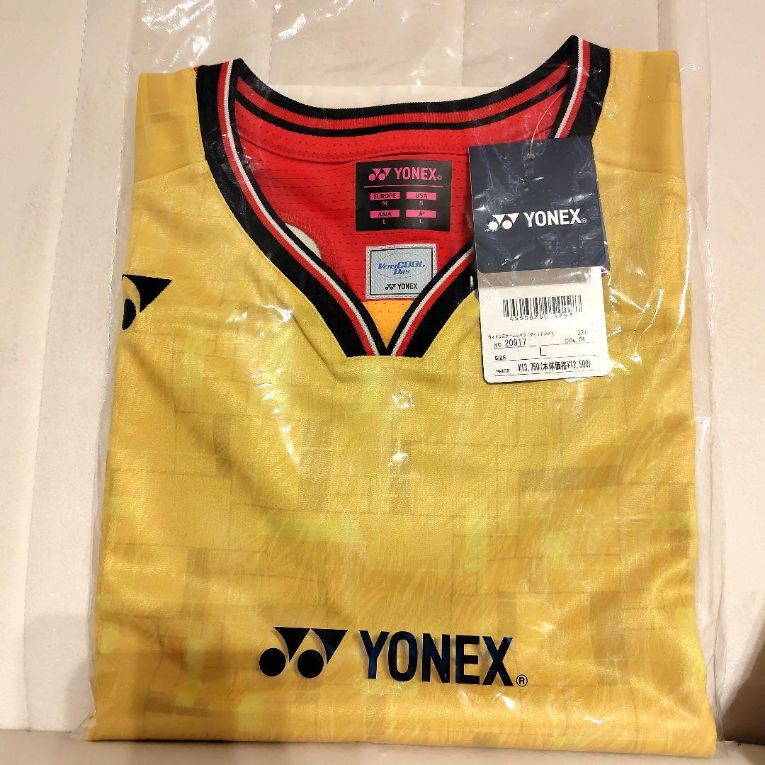 新品タグ付き♦YONEXバドミントン♦ゲームシャツ レディース♦日本代表モデル