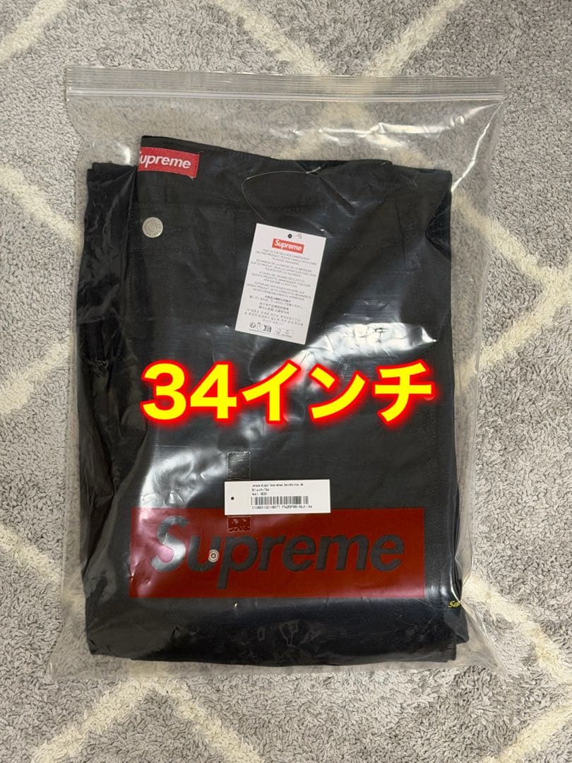 パンツ Supreme Jacquard Logos Double Knee Denim