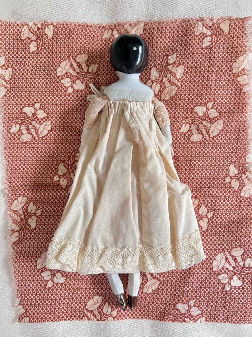 限定価格！アンティーク　チャイナヘッドドール　18.5センチ　ドイツ