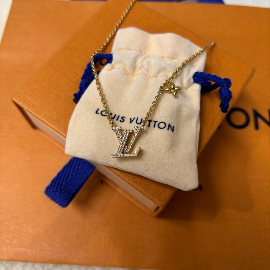 LOUIS VUITTON ネックレス LVアイコニック