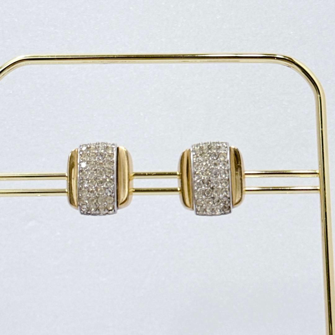 GIVENCHY ヴィンテージ パヴェストーン　 ネックレス　イヤリング　セット