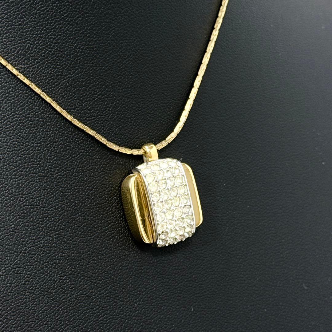 GIVENCHY ヴィンテージ パヴェストーン　 ネックレス　イヤリング　セット