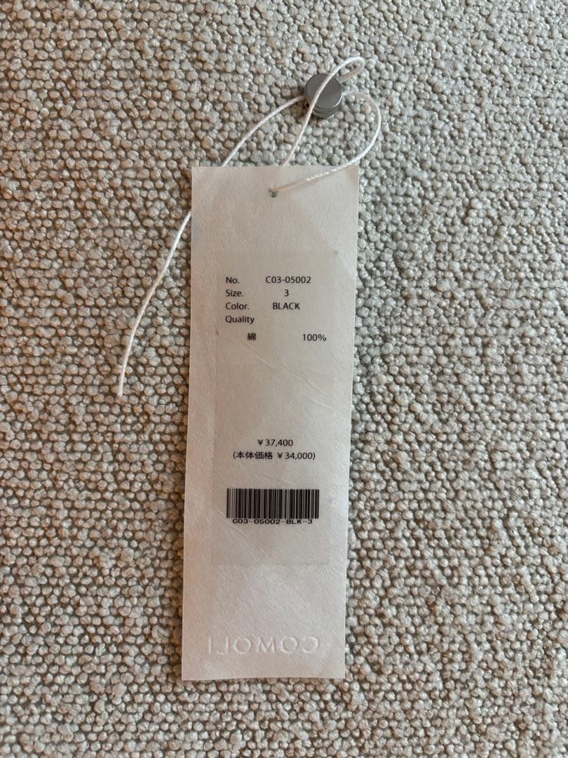 2025AW COMOLI コットン裏毛 クルーネック 3