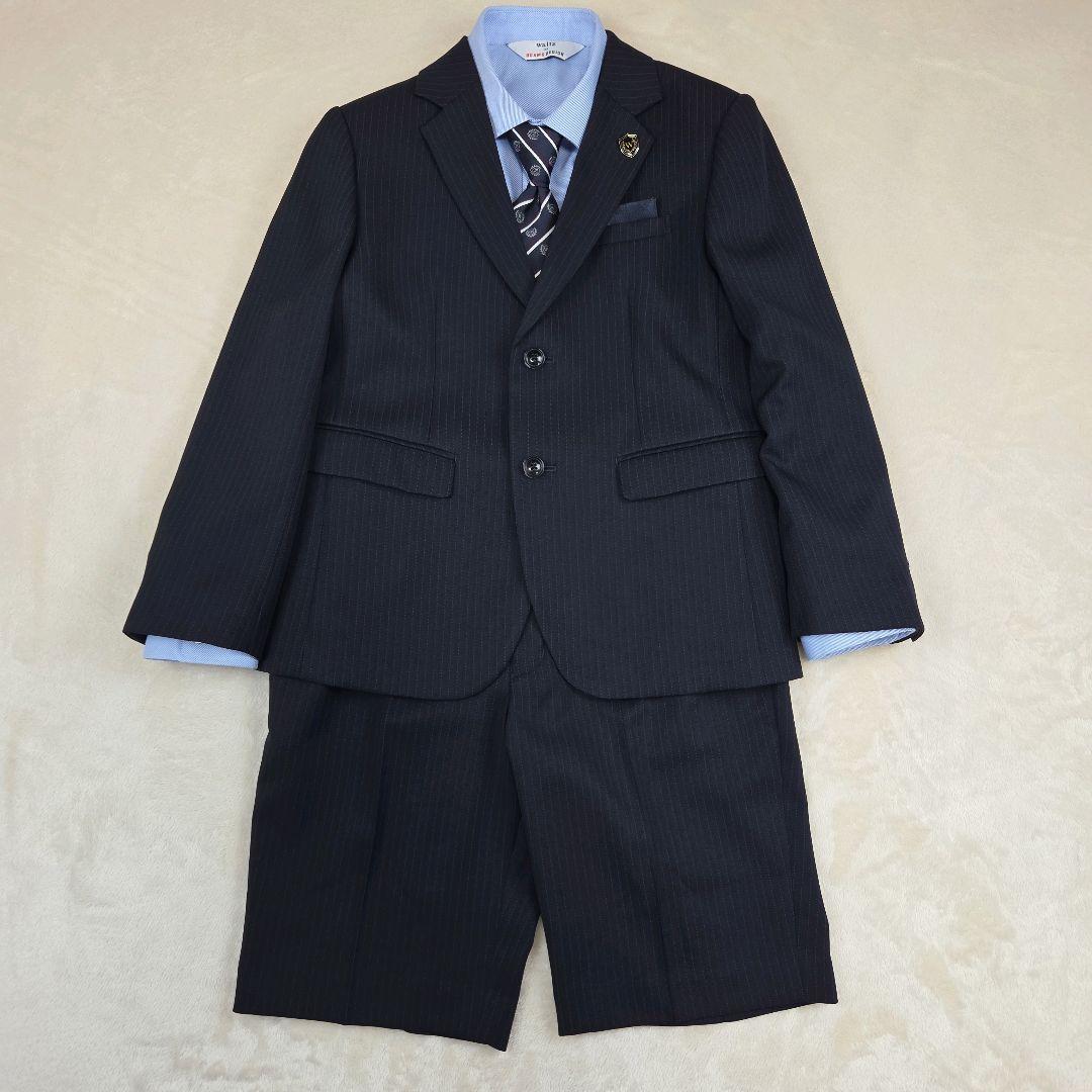 良品 ビームス 130 5点 セレモニースーツ セットアップ 卒服