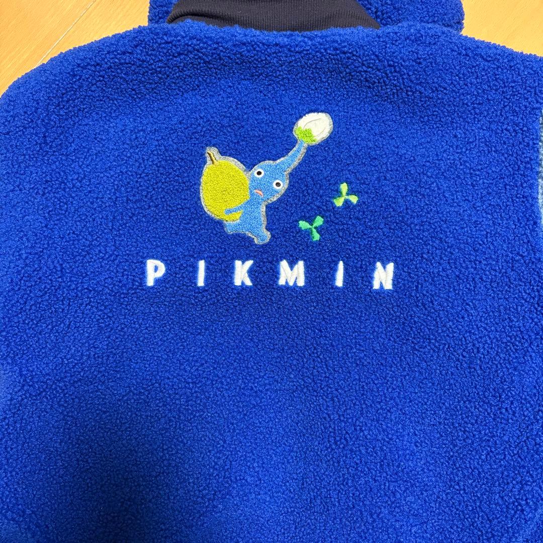 140ブルー新品ピクミンBREEZE アウター◎ボアブルゾン◎PIKMIN