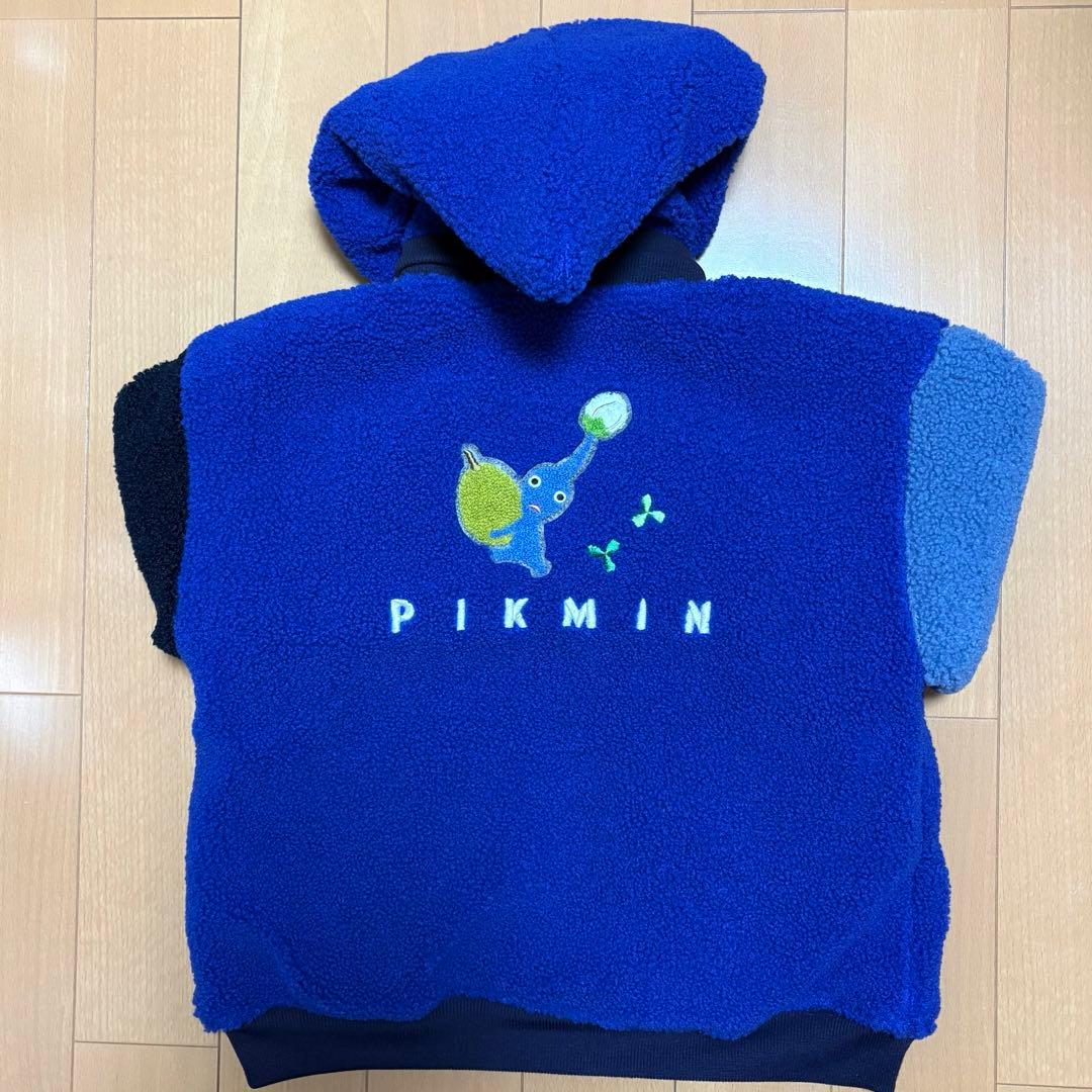 140ブルー新品ピクミンBREEZE アウター◎ボアブルゾン◎PIKMIN