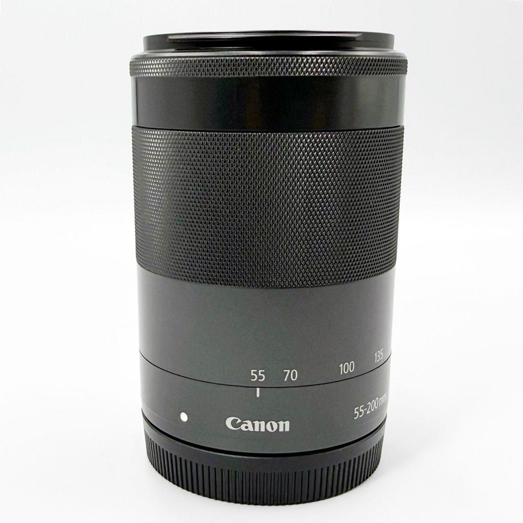 【美品】キヤノン EF-M55-200mm F4.5-6.3 STM 望遠レンズ